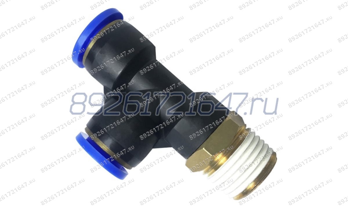  Фитинг быстросъемный L-образный с наружной резьбой OPD 8-01 (R1/8) 5010059 (0)