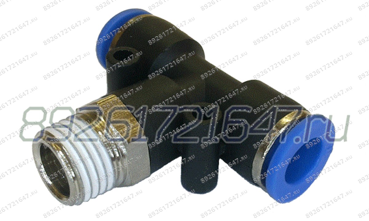  Фитинг быстросъемный Т-образный с наружной резьбой OPB 8-01 (R1/8) 6000218 (0)