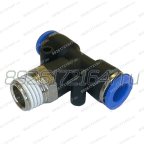  Фитинг быстросъемный Т-образный с наружной резьбой OPB 8-01 (R1/8) 6000218 мни (0)