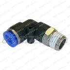  Фитинг быстросъемный Г-образный с наружной резьбой OPL 6-02 (R1/4) мни (0)