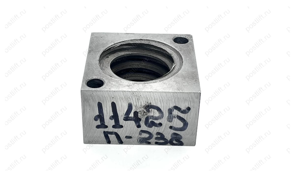  Гайка страхующая для подъёмника подкатного ДАРЗ П-238 Tr 65х12 с упорной резьбой (металл) (0)