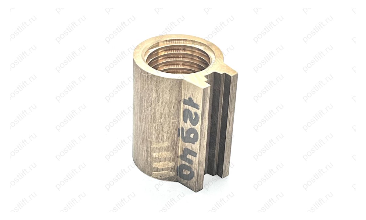  Гайка страхующая для подъёмника RAV KPN 306 TR 40х5, H=70 бронза левая (0)