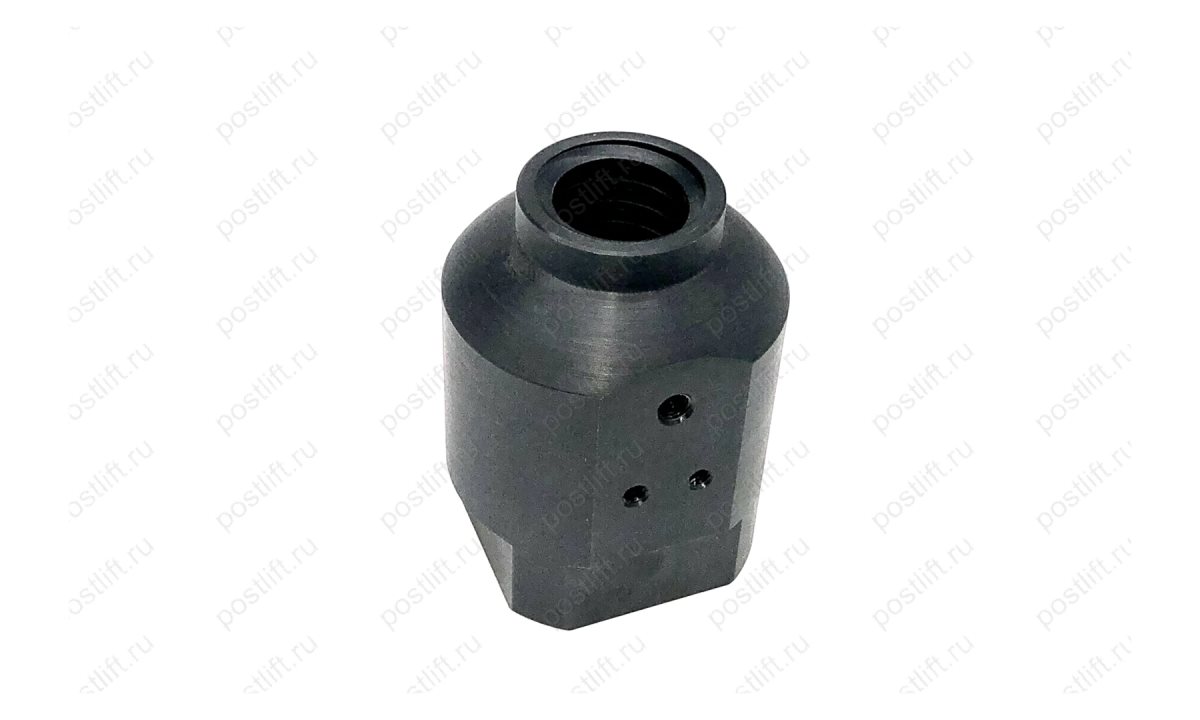  Гайка рабочая для подъёмника П180Е Тr 36х6 капролон, квадрат 66х66 (1)