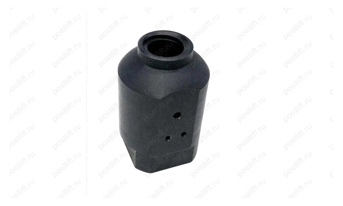  Гайка рабочая для подъёмника П180Е Тr 36х6 капролон, квадрат 66х66 (0)