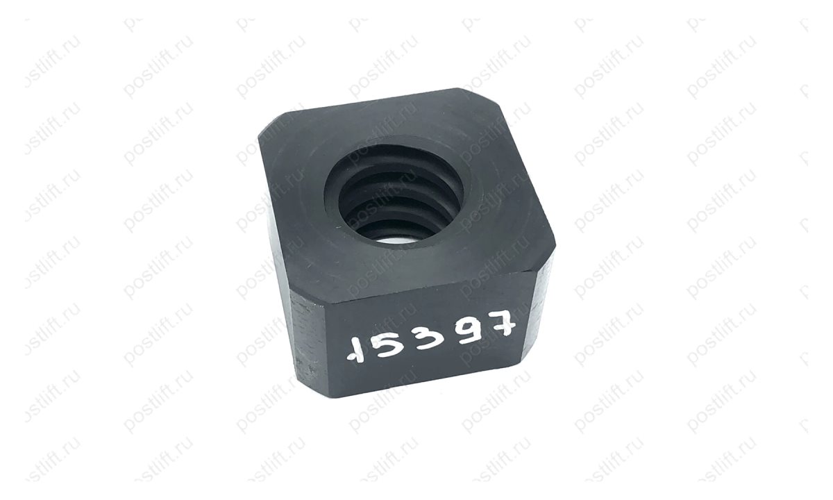  Гайка страхующая для подъёмника ПП-10, ПЛД-5 Tr 50х12 капролон (1)