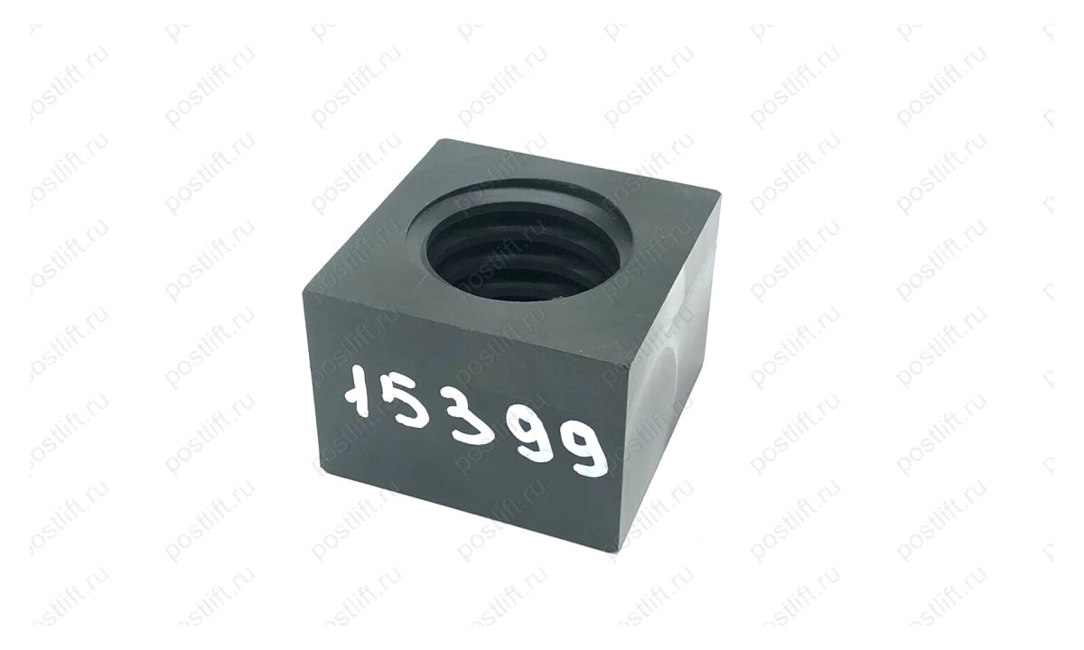  Гайка страхующая для подъёмника ПП-10, ПЛД-5 Tr 50х8 капролон (1)