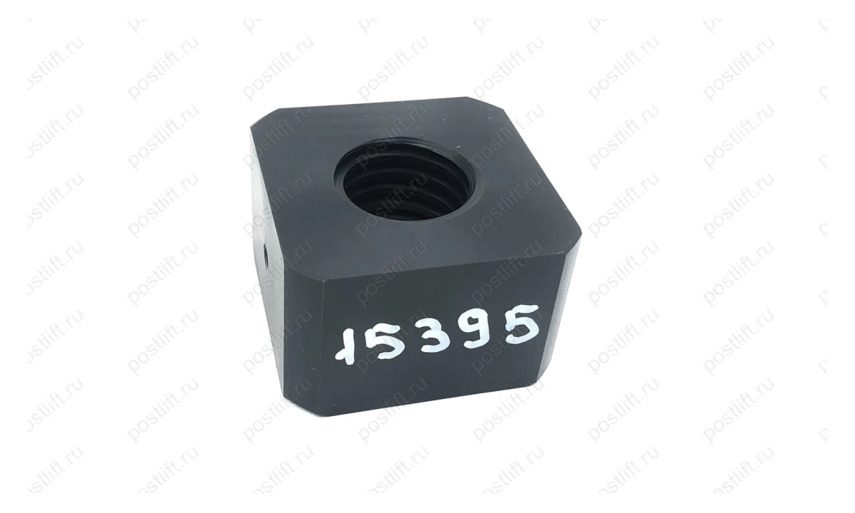  Гайка страхующая для подъёмника ПЛД-3.01, ПП-3, ПП-6, ПР-3 Tr 42х6 ПР-3.60.06.001 капролон (1)