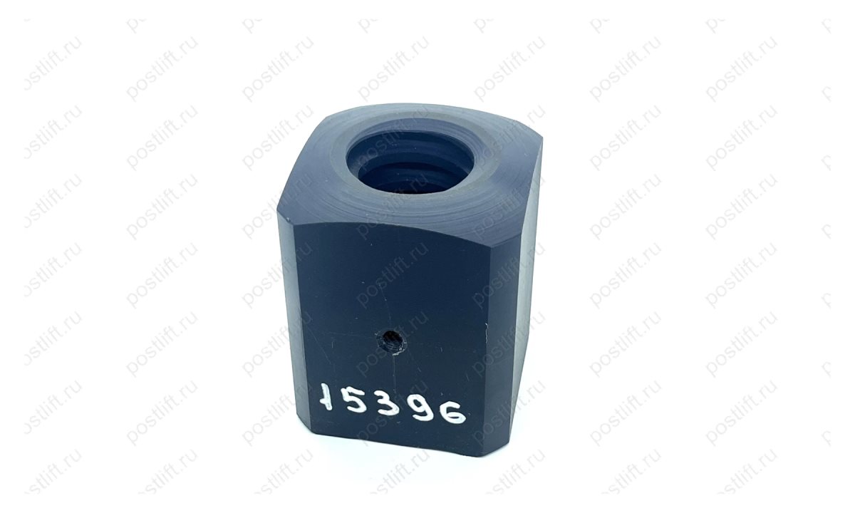  Гайка рабочая для подъёмника ПП-10, ПЛД-5 Tr 50х12 капролон (1)