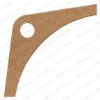  Прокладка передняя RT-5880 (Gasket) поз.7 мни (2)