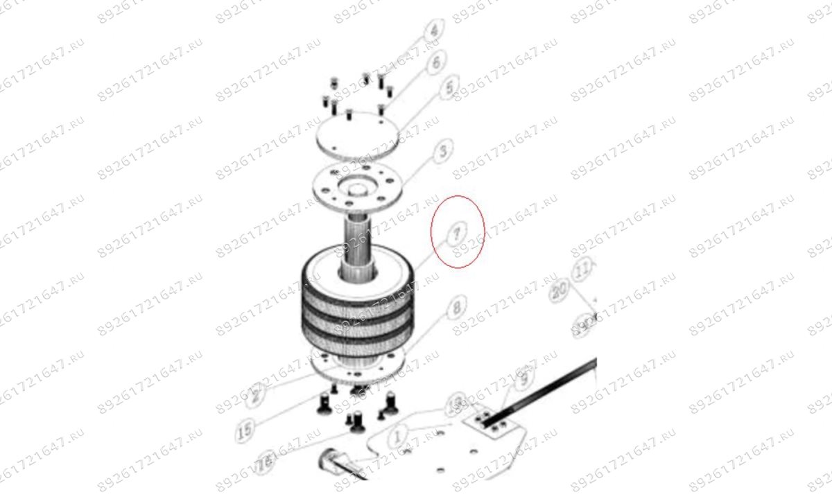  T08102A/07 Подушка пневматическая (1)