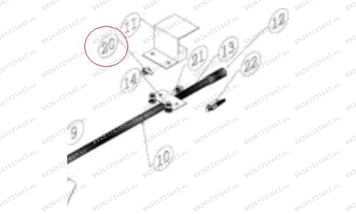  T08102A/20 Клапан подачи воздуха (1)