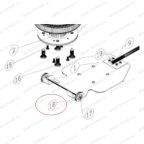  T08105A/18 Колесо нейлоновое мни (0)