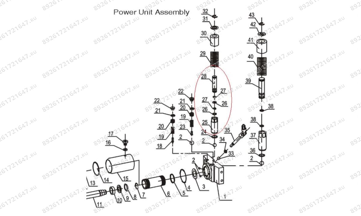  T31603/25-28 Плунжерная пара силовая (1)