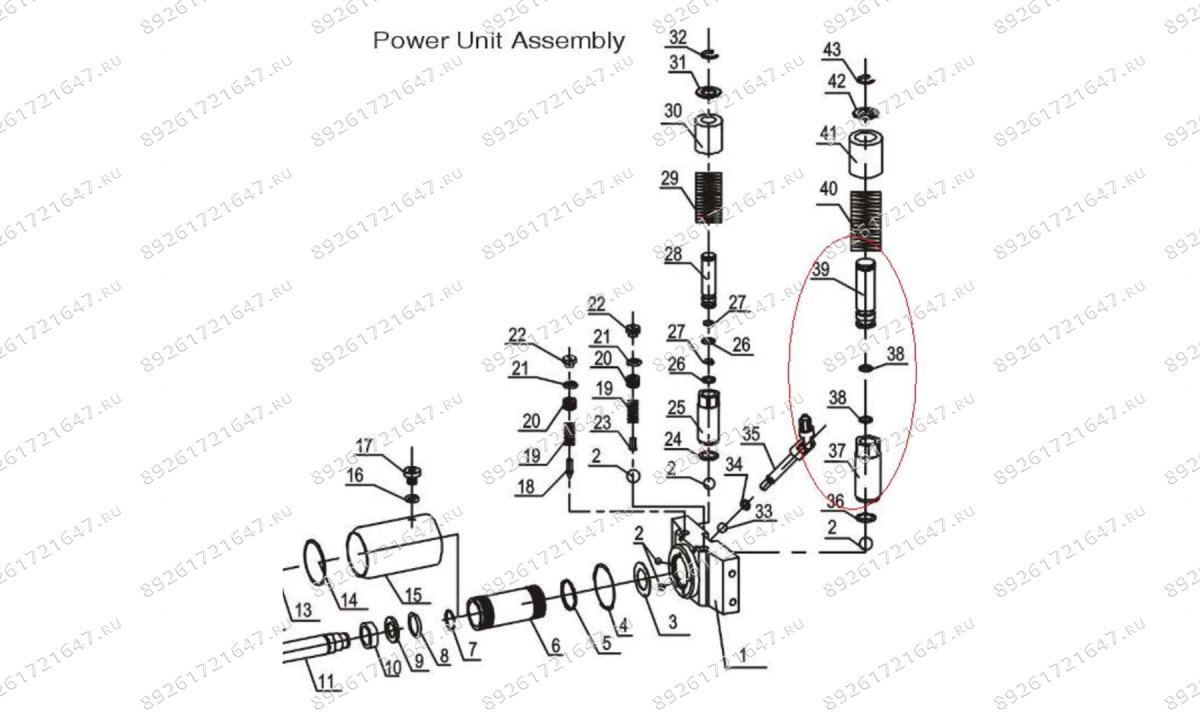  T31603/37-39 Плунжерная пара вспомогательная (1)