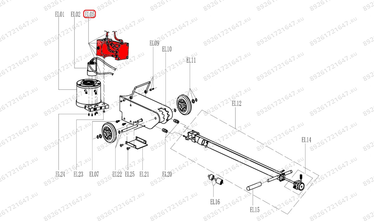  Пневмонасос в сборе (Pump Assy) S30-2EL (1)