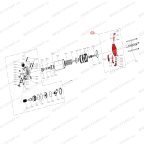  Впускной воздушный клапан в сборе (Air inlet valve assy) S50-3J мни (3)