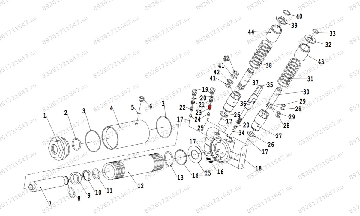  Пружина V3.5 (Spring d7.3mm x 19.3mm) (0)