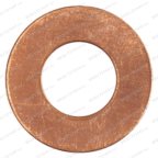  Шайба медная для плунжера V3, VL3P (Washer copper plunger d28mm x 14mm x 0.7mm) мни (1)