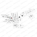  Шайба медная для плунжера V3, VL3P (Washer copper plunger d28mm x 14mm x 0.7mm) мни (2)