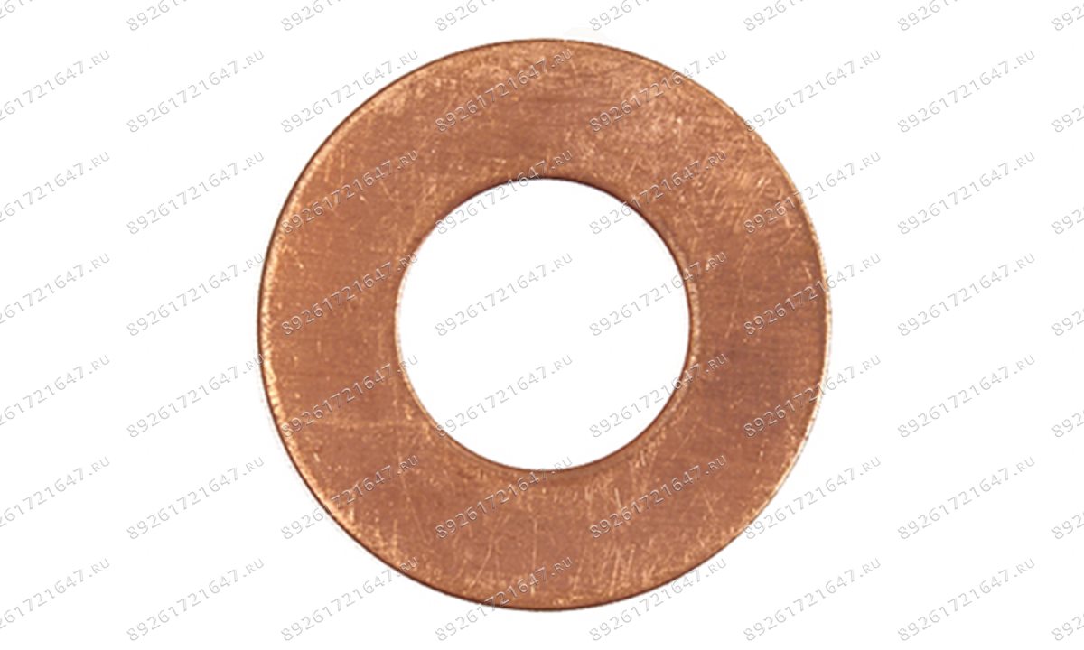  Шайба медная для плунжера V3, VL3P (Washer copper plunger d28mm x 14mm x 0.7mm) (1)