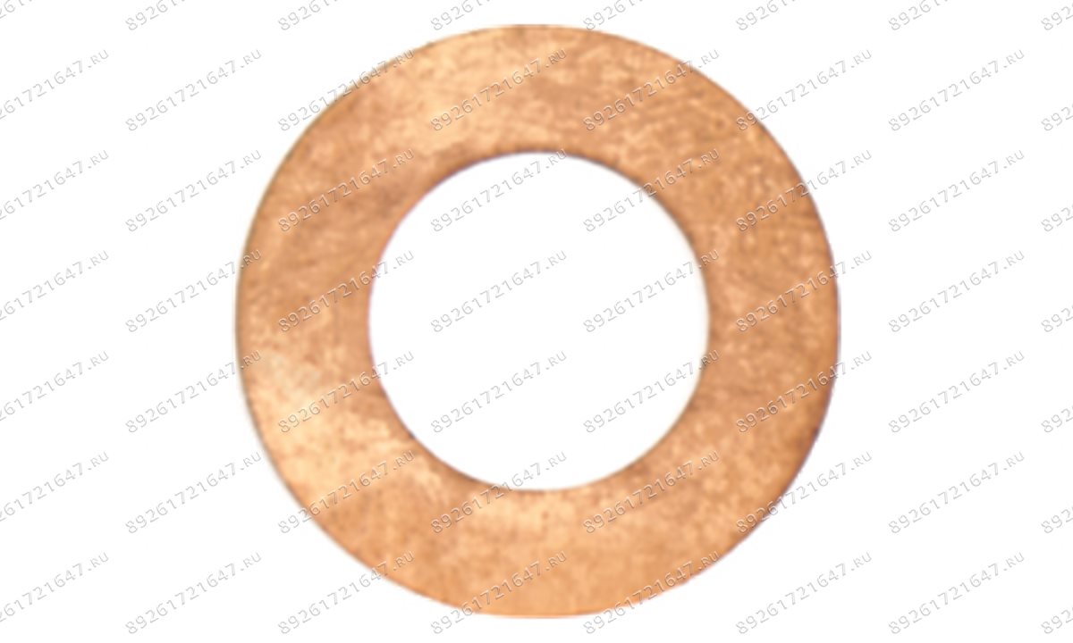  Шайба медная для плунжера V3, V3LP (Washer copper plunger d25mm x 14mm x 0.7mm) (1)