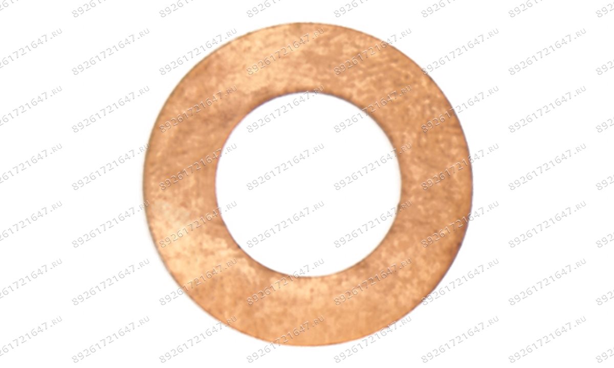  Шайба медная для плунжера V3, V3LP (Washer copper plunger d25mm x 14mm x 0.7mm) (1)