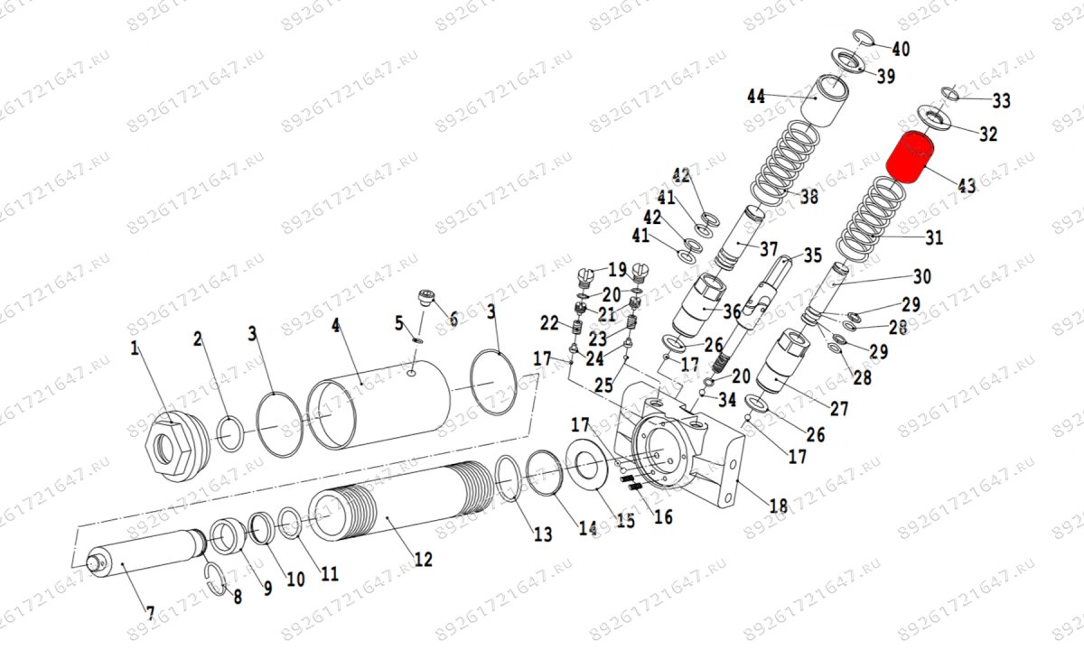  Втулка V3.5 (Sleeve d34 x 44mm) (1)