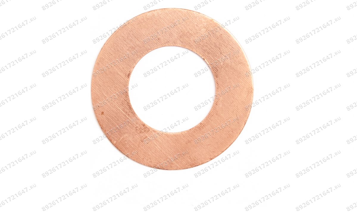  Шайба медная силового цилиндра V3.5 (Copper washer power cylinder d50mm x 26mm x 0.7mm) (1)
