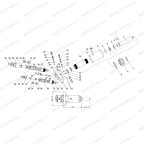  Шайба медная силового цилиндра V3, V3LP (Copper washer power cylinder d43mm x 26mm x 0.7mm) мни (2)