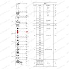  Поршень гидроцилиндра (Piston) S40-2EL мни (0)