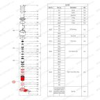  Внешний цилиндр гидроцилиндра в сборе (Outer Sleeve assy) S30-2EL, S40-2EL мни (0)