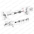  Кольцо цилиндра пневмонасоса S30-2EL, S40-2EL мни (0)