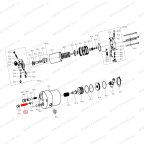  Пружина малого шарика клапана слива масла S30-2EL, S40-2EL мни (0)