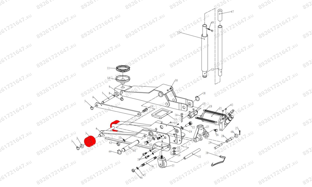 Колесо переднее V3.5 (Front wheel pos.3) (1)