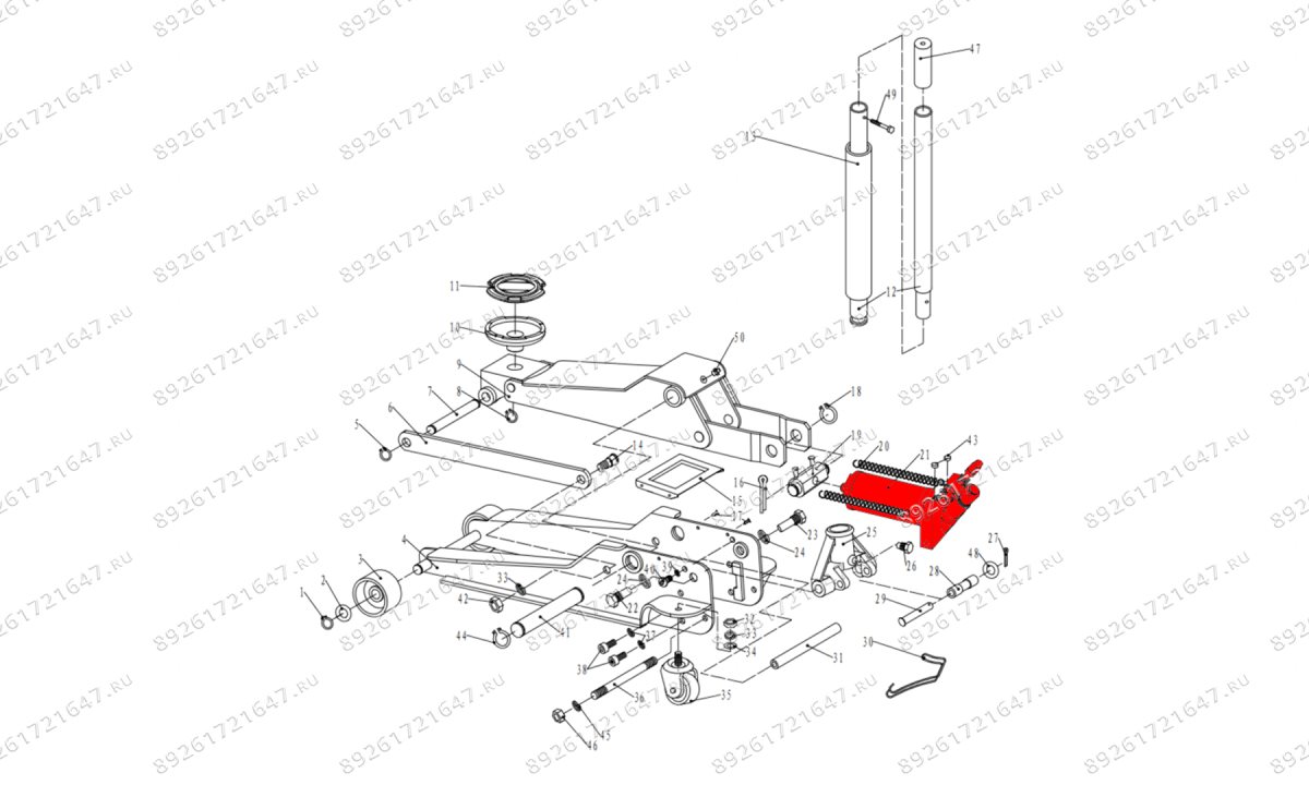  Гидравлика в сборе V3.5 (Power Unit pos.21) (1)