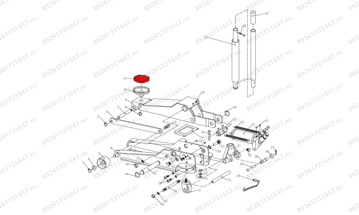  Резиновая вставка в чашку V3.5 (Rubber pos.9) (1)