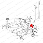  Коромысло (рычаг) V3 (Rocker arm pos.30) мни (1)