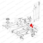  Коромысло (рычаг) V3 (Rocker arm pos.30) мни (1)