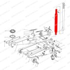  Ручка нижняя часть V3, V3LP (Upper Handle pos.38) мни (3)