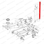  Ручка верхняя часть V3, V3LP (Upper Handle pos.39) мни (1)