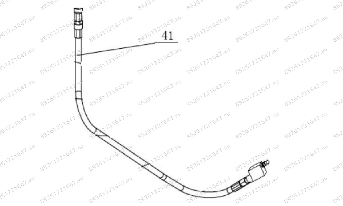  T61220MFA/41 Пневмошланг пресса 20т (1)