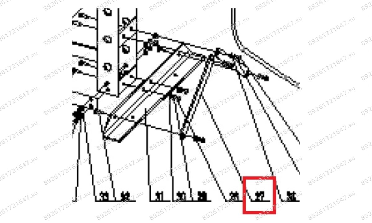  T61250A/27 Опора пресса (0)
