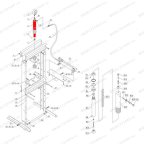  Гидроцилиндр (Ram п.3) HJ0804.5005, HJ0804.7016 мни (1)