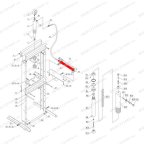  Насос гидравлический (Pump assy п.32) HJ0804.5005, HJ0804.7016 мни (3)