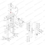  Опора гидроцилиндра (Serrated saddle п.5) HJ0804.5005, HJ0804.7016 мни (1)