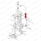  Насос гидравлический (Pump assy п.30) HJ0805C.5005, HJ0805C.7016 мни (3)