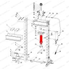  Гидроцилиндр (Ram п.15) HJ0808B.5005 мни (4)