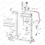  Шланг гидравлический (Oil hose п.35) HJ0808B.5005 мни (3)
