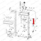  Насос гидравлический (Pump assy п.36) HJ0808B.5005 мни (3)