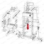  Гидроцилиндр (Ram п.39) HJ0811CE.5005 мни (3)
